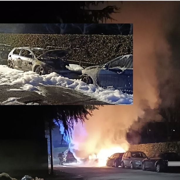 Auto distrutte dal fuoco anche a Legnano: il piromane di Busto fa il bis?