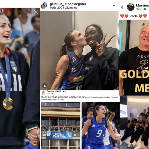 FOTO. Volley, quello che le ragazze ci dicono. «Non sto piangendo, mi è solo entrato un oro olimpico nell'occhio»