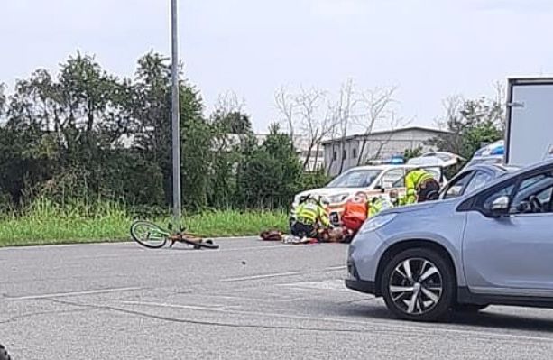 Lonate Pozzolo, grave un ciclista investito sulla Provinciale 40
