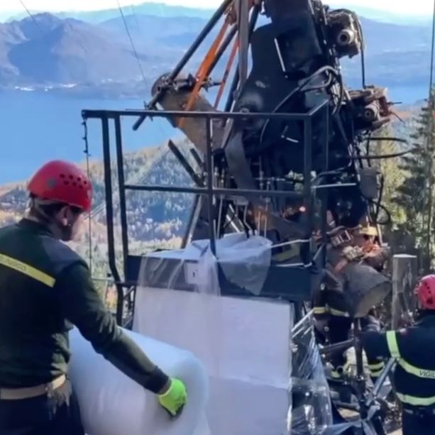 Tragedia del Mottarone, rimossa questa mattina la funivia