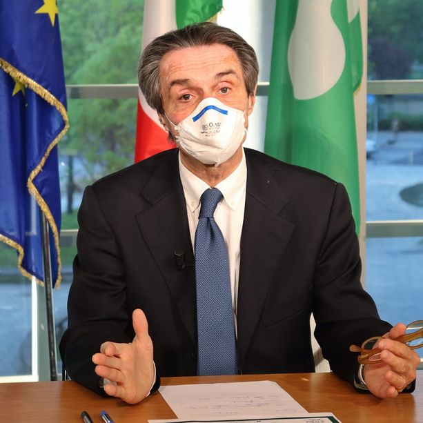Coronavirus, Fontana: «Stop a fake news su fascia rossa, l'ordinanza di Speranza non prevede deroghe per 2 settimane»