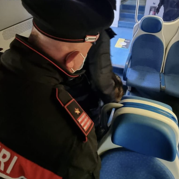 Spruzza spray urticante a bordo del treno Laveno-Varese: diciassettenne denunciato dai carabinieri