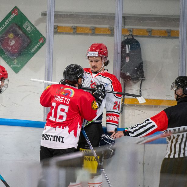 FOTO. Riappare il mago Franchini. E il power play. E l'organizzazione... Ora i Mastini sono i Mastini di Glavic