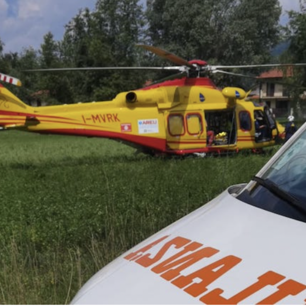 Arresto cardiaco sulla strada del Brinzio, gravissimo un 50enne