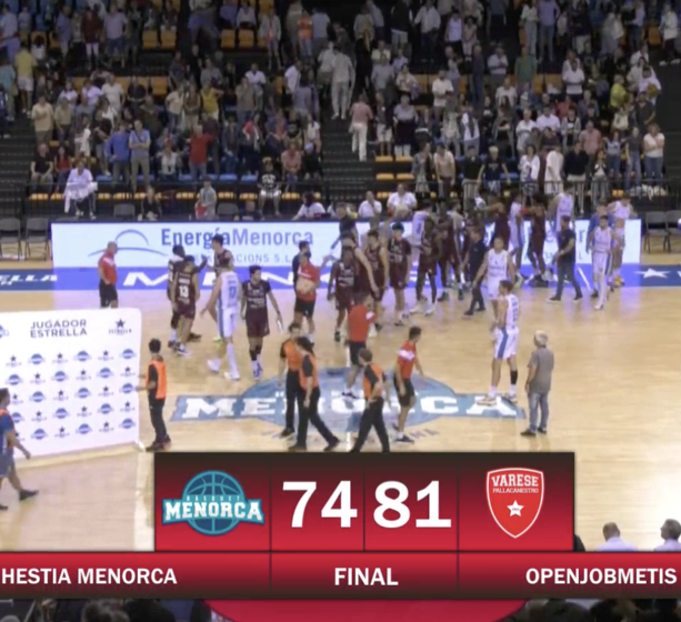 A Minorca la prima vittoria, ma l'allarme suona lo stesso: 17 rimbalzi offensivi concessi