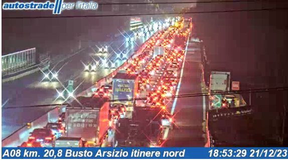Incidente in Autolaghi: sei chilometri di coda in direzione Varese