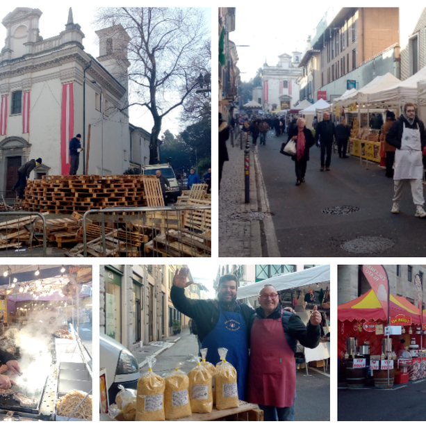 FOTO. Sant'Antonio: salamelle, frittelle e tradizione. Varese aspetta il Falò dei desideri