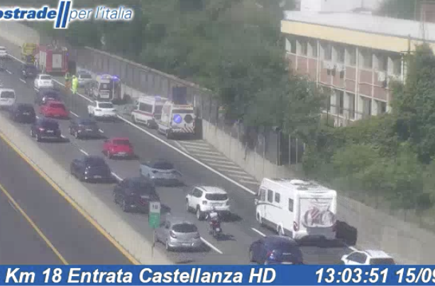 Incidente in Autolaghi, cinque persone coinvolte: soccorso anche un bambino di 3 anni