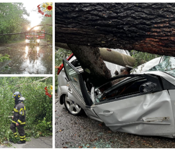 Il maltempo presenta il conto: nel Varesotto 230 interventi di soccorso. Centinaia di alberi caduti e 20 persone soccorse