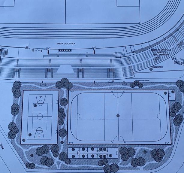 Proposta del Varese per l'antistadio: «Pista del ghiaccio 60x30, niente campi da padel ma palestra e campo da basket. E da primavera 2022, terreno a 7 o due a 5»