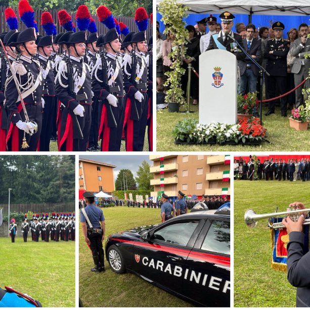 FOTO. I carabinieri celebrano la fondazione dell'Arma. Il comandante provinciale: «La sicurezza dei cittadini prima di tutto»