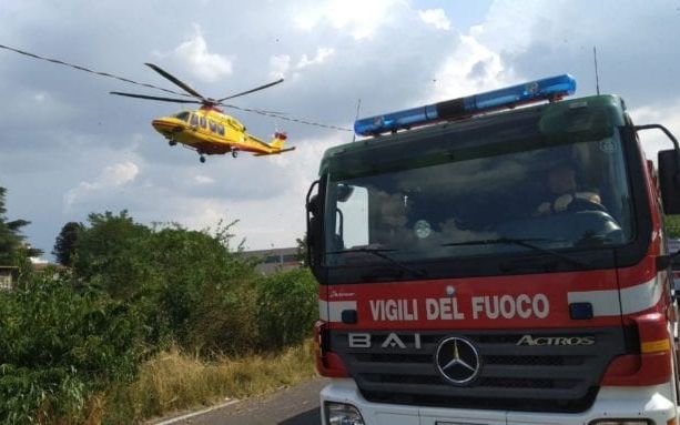 Schianto tra auto a Gornate Olona: in volo l'elisoccorso
