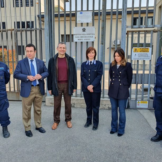 Sopralluogo di Candiani e Tovaglieri nel carcere di Busto: «Si affronti il tema dei detenuti psichiatrici»