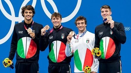 Martinenghi, compleanno da leggenda: secondo bronzo olimpico con la staffetta mista
