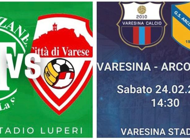 IN DIRETTA. Fezzanese-Varese per restare in alto, Varesina-Arconatese per la vetta