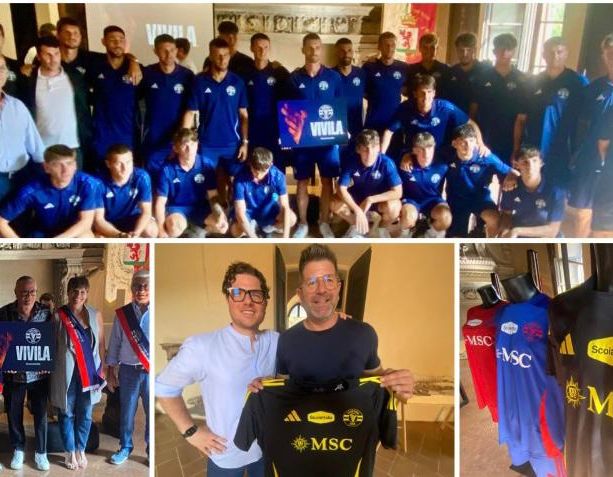Le Fenici aprono le ali: «Nati dal nulla, ora siamo una grande famiglia con un sogno». Terza maglia giallonera in onore dei Mastini, sindaci del territorio in fascia rossoblù