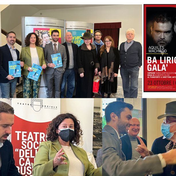 VIDEO E FOTO. La stagione del Teatro Sociale &quot;Cajelli&quot; chiama: la cultura made in Busto