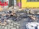 Asti: incendio doloso all'ex chiosco &quot;Pantera Rosa&quot; dei giardini pubblici