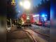 Incendio in un’autorimessa in via Valence, intervento in forze dei Vigili del Fuoco