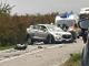 Violento incidente stradale a Nizza Monferrato. Due auto si sono scontrate fronto-lateralmente