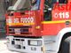 Crolla balcone in corso Torino. Intervengono i vigili del fuoco