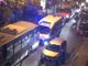 Pegli, via Parma come park momentaneo per le ambulanze