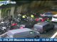 A26, scontro tra camion in galleria tra Ovada e Masone (Video)