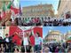 Il centrosinistra scende in piazza a Genova sotto la sede della Regione: “Toti dimettiti, non puoi sequestrare la democrazia”