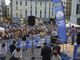 Comizio elettorale di Salvini in piazza Matteotti: ci sono anche i contestatori (VIDEO e FOTO)