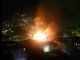 Valbisagno, grosso incendio in un palazzo in via Piacenza