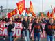 Partito il corteo dei lavoratori Ansaldo, Magni (Cgil): &quot;Lotta di tutta la città&quot; (Foto e video)