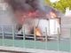 Camion in fiamme sulla A10 tra Albisola e Savona: traffico bloccato in entrambe le direzioni