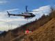 In fiamme ettari di bosco del Canton Ticino, in azione due elicotteri
