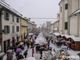 A Santa Maria Maggiore la magia dei Mercatini di Natale con la neve FOTO
