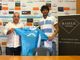 Calcio, Serie D. Sanremese, presentato l'attaccante Giacomo Romano. E il Direttore Generale Pino Fava fa il punto sul mercato