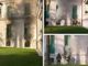 Ospedaletti, incendio alla Residenza Regina: in fiamme la palestra nei locali sotterranei, evacuato lo stabile (Foto e video)