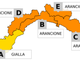 Maltempo: nuova perturbazione in arrivo, sulla nostra provincia sarà allerta gialla, arancione nel resto della Liguria
