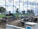 Sanremo: terminato anche il secondo campo sintetico a Pian di Poma, proseguono i lavori per gli spogliatoi (Foto)