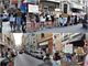 Ventimiglia: la Lega apre il point in via Cavour, fuori si scatena la protesta (foto e video)