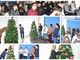 Arma di Taggia: i ragazzi dell'Alberghiero addobbano l'albero con le 'palline' contro i femminicidi (Foto e Video)