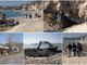 Causa civile per lo sfioratore di Arma di Taggia: escavatore trova il vecchio tubo sotto le spiagge (Foto e Video)