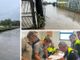 Albenga ancora sott’acqua: nuovi allagamenti e strade chiuse. Sale la preoccupazione