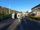 Camion si ribalta nella zona industriale di Finale: un ferito lieve al Santa Corona (FOTO)