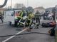 Albenga, scontro moto-camioncino sull'Aurelia: due feriti in codice rosso al Santa Corona (FOTO)