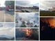 Incendio nell'entroterra albenganese, apprensione per la nottata. I soccorsi via terra proseguiranno (FOTO e VIDEO)