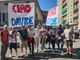 Calcio, Genoa. La Gradinata Nord saluta Meirana &quot;Ciao Davide&quot; durante il match con la Roma