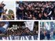 Calcio, Savona. Stadio e centro città, sono iniziate le celebrazioni per la promozione biancoblu (FOTO E VIDEO)