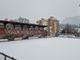 Calcio, Serie D. Rinviata Borgosesia - Vado, la neve imbianca il Comunale