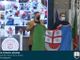 A Mattia Villardita la bandiera della Regione Liguria, pochi minuti fa la consegna da parte del presidente Toti