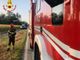 Moto contro furgone lungo la circonvallazione di Canale: due feriti in gravi condizioni
